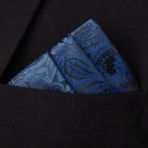 Poszetka do garnituru japonka – elegancka chusteczka biznesowa i weselna żółty