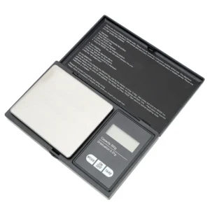 Precyzyjna waga do biżuterii 200 g / 0,01 g z podświetleniem LCD Brązowy