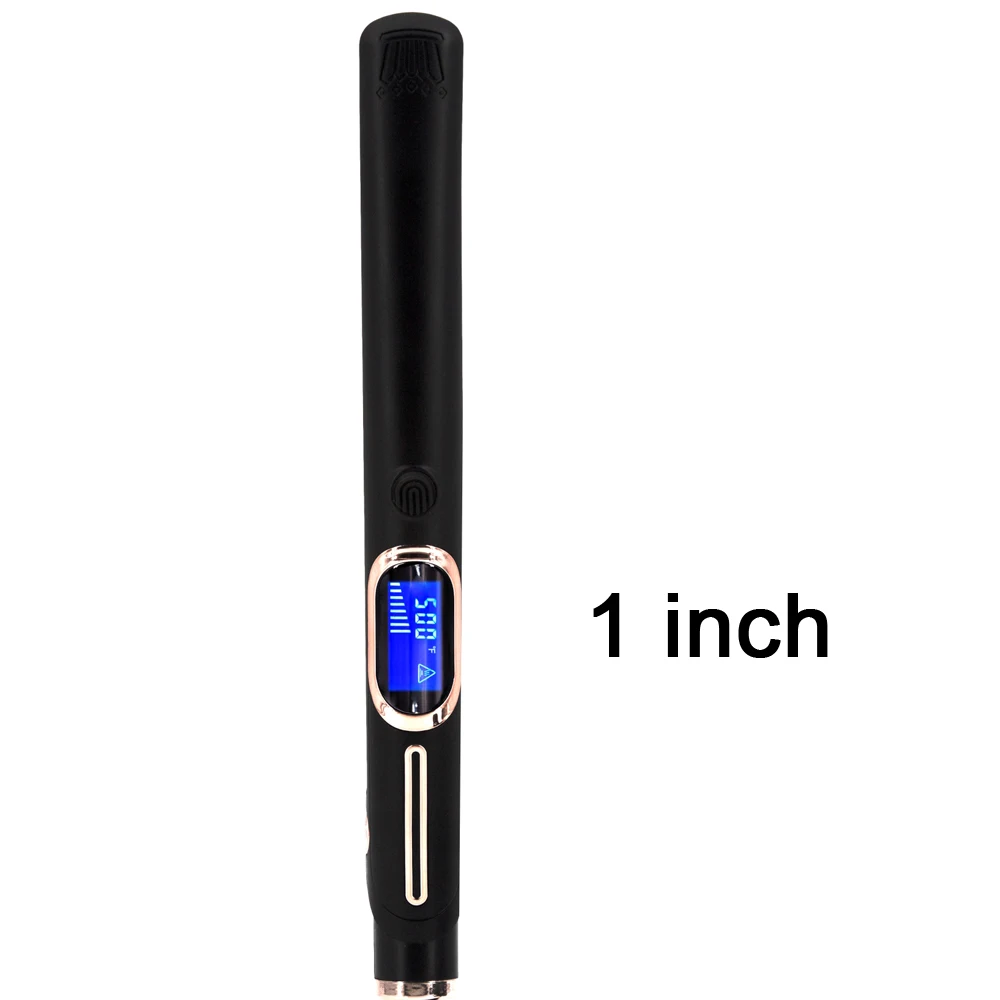 Prostownica-lokówka 2 w 1 - szybkie nagrzewanie, dwa napięcia 1 inch
