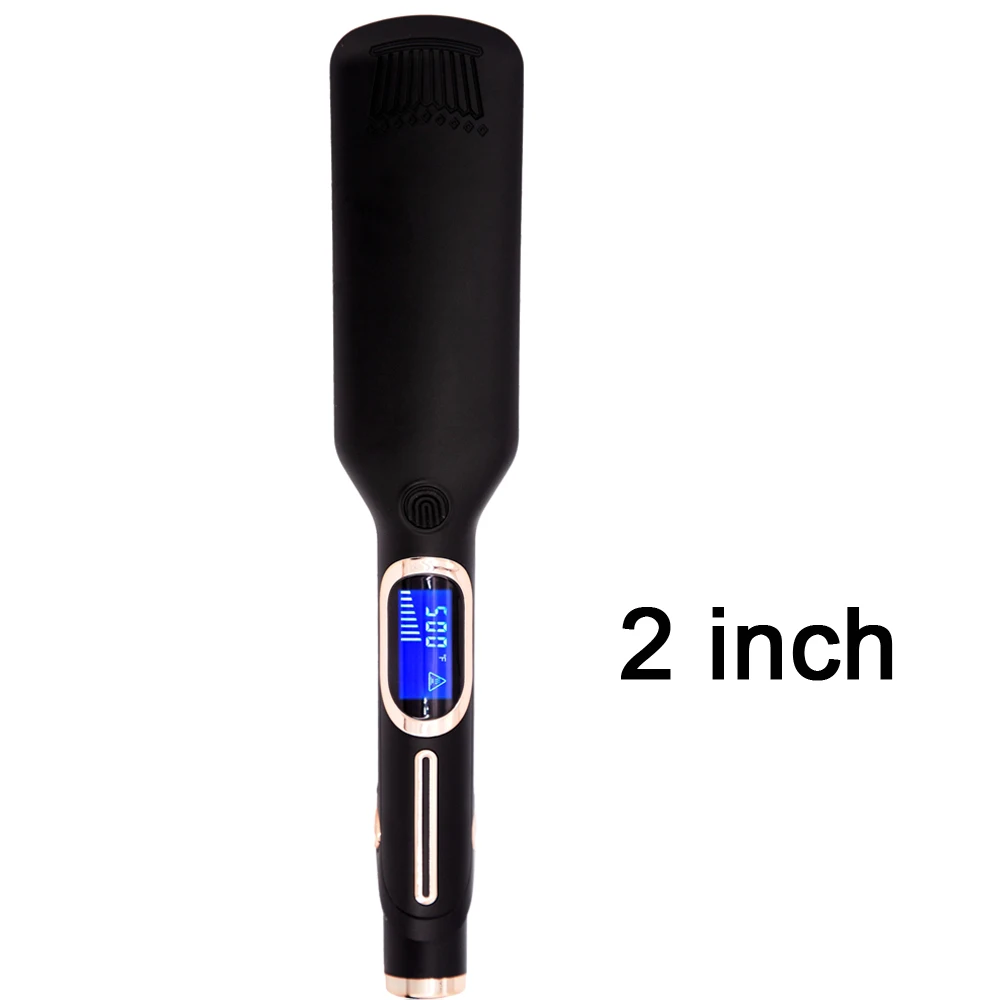 Prostownica-lokówka 2 w 1 - szybkie nagrzewanie, dwa napięcia 2 inch