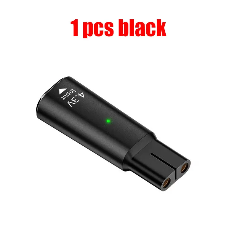 Przejściówka USB-C na DC 4,3 V do golarki Philips Czarny