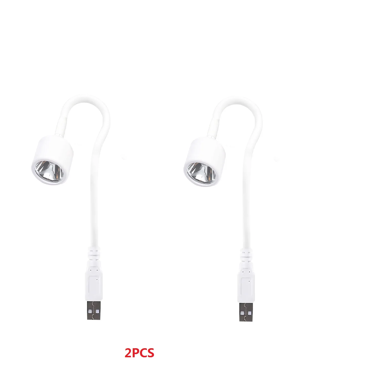 Przenośna lampa LED UV do paznokci USB 360 stopni do utwardzania żelu Biały
