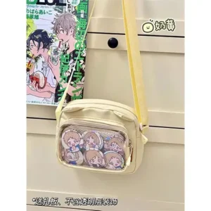 Przezroczysta torebka ita bag na telefon - crossbody Żółty