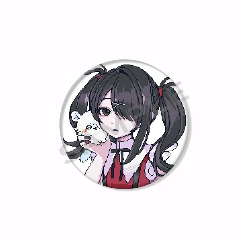 Przypinka broszka Needy Girl Overdose KAngel - kolekcjonerska 58mm