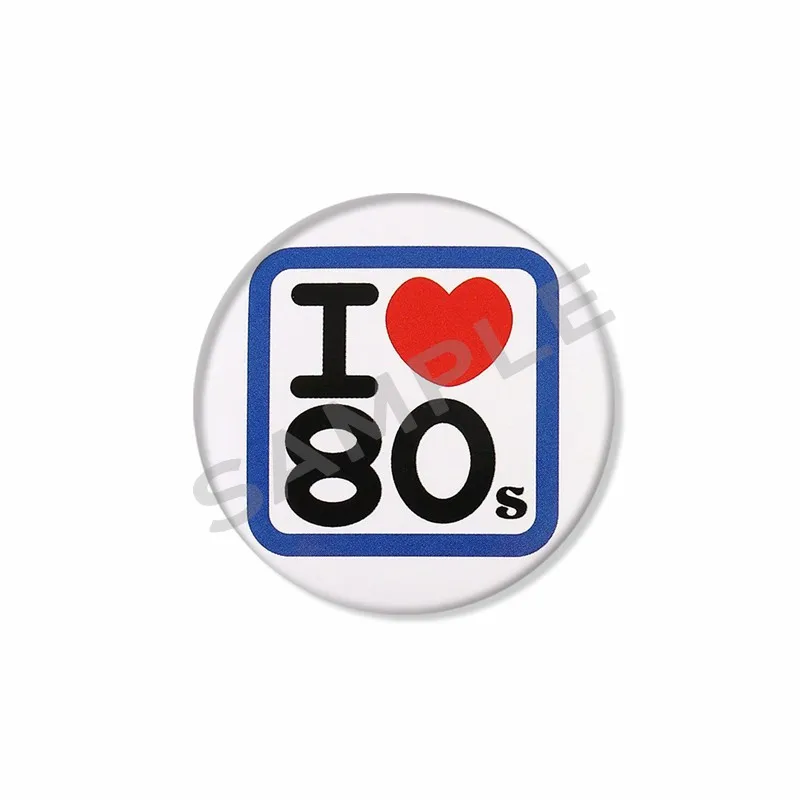 Przypinka broszka z obcym, kotem i grzybem — okrągła szpilka na plecak Antyczny brąz platerowany