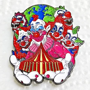 Przypinka emaliowana Killer Klowns horror sci-fi Uniwersalny