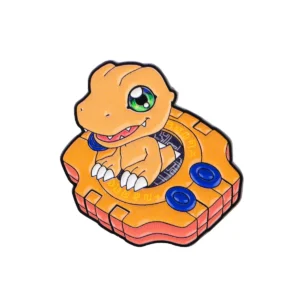 Przypinki anime Digimon - zestaw kolekcjonerskich pinów do plecaka i czapki 8