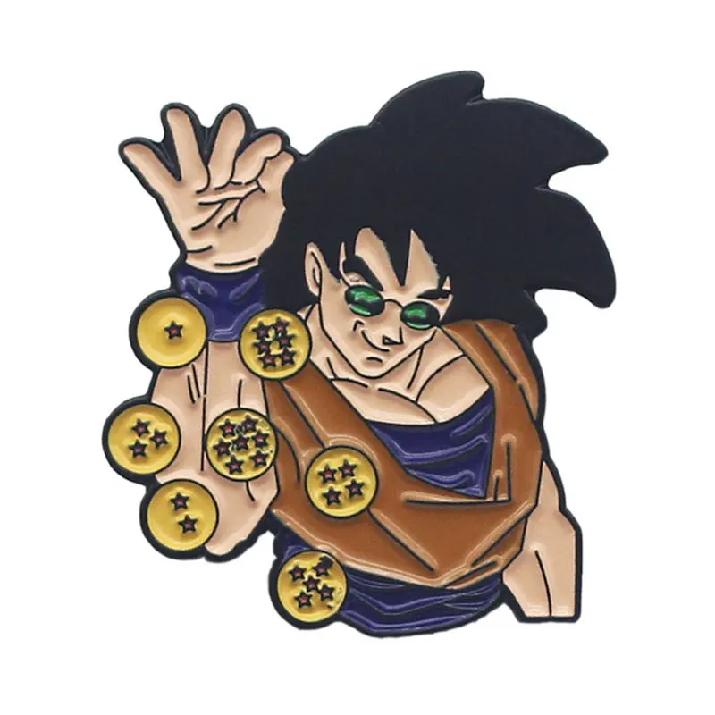 Przypinki Dragon Ball - emaliowane broszki pin z anime 39