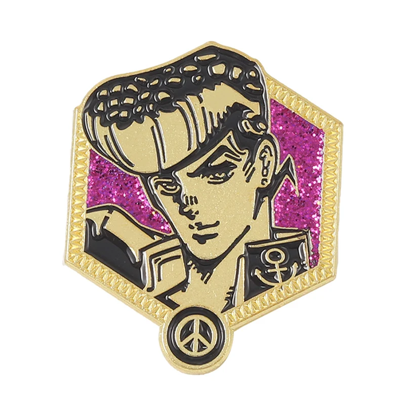 Przypinki emaliowane JoJo's Bizarre Adventure broszki anime Xz6031
