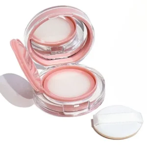 Puste pudełko na podkład do poduszki air cushion z lusterkiem Różowy