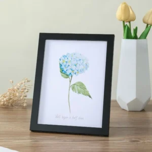 Ramka na zdjęcia do zawieszenia lub postawienia - 10x15, 15x20, 20x25 cm Czarny