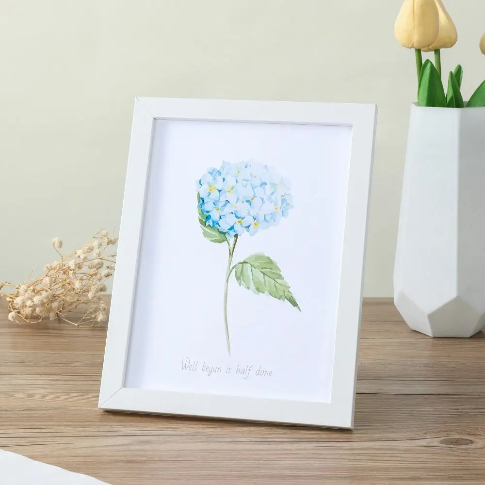 Ramka na zdjęcia do zawieszenia lub postawienia - 10x15, 15x20, 20x25 cm Biały