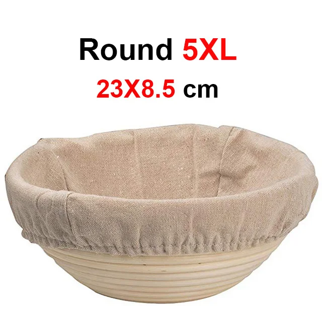 Rattanowy koszyk do wyrastania chleba owalny banneton Fioletowy/фиолетовый