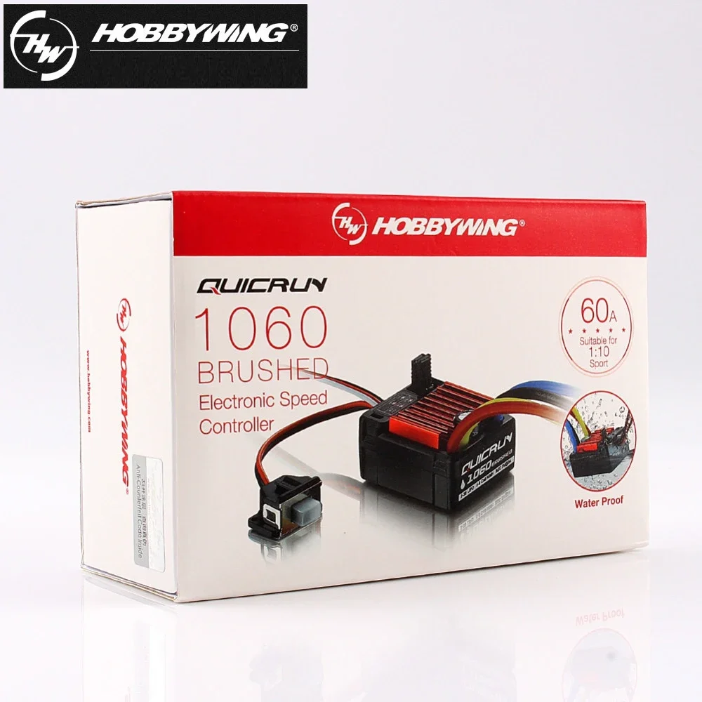 Regulator prędkości ESC HobbyWing QuicRun 1060 60A do auta RC 1:10