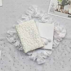Regulowana okładka na notatnik A5 A6 z tkaniny Cytrynowy żółty
