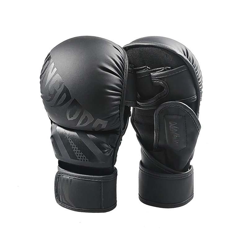 Rękawice do MMA i Muay Thai z odkrytymi palcami Czarny