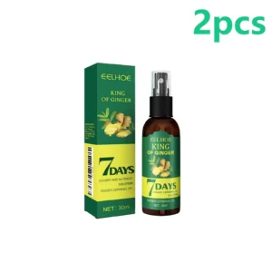 Serum imbirowe EELHOE na porost włosów 50 ml Jasnozielony