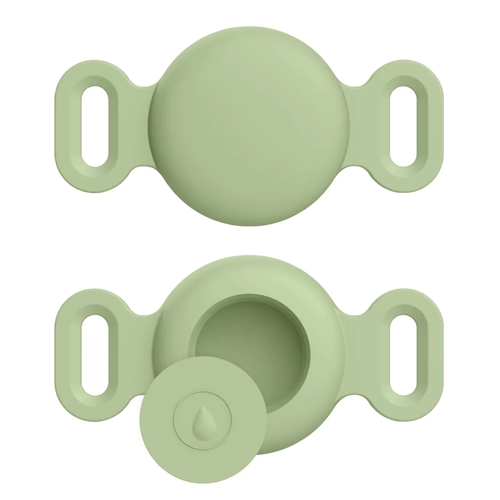 Silikonowe etui na Apple AirTag z brelokiem ochronne 27 j #