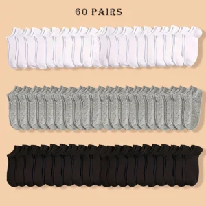 Skarpetki bawełniane unisex w zestawie wielopak 60 pairs