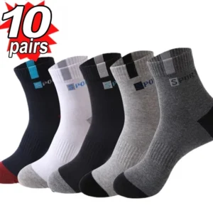 Skarpetki męskie bambusowe oddychające - zestaw Mix color 10pais