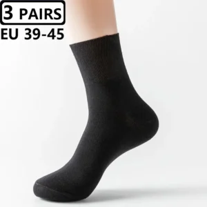 Skarpetki męskie duże rozmiary EU 48-50, 3 pary 1 black(39 45)