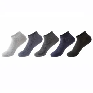 Skarpetki stopki bambusowe męskie 5 par – oddychające 5 pairs mix