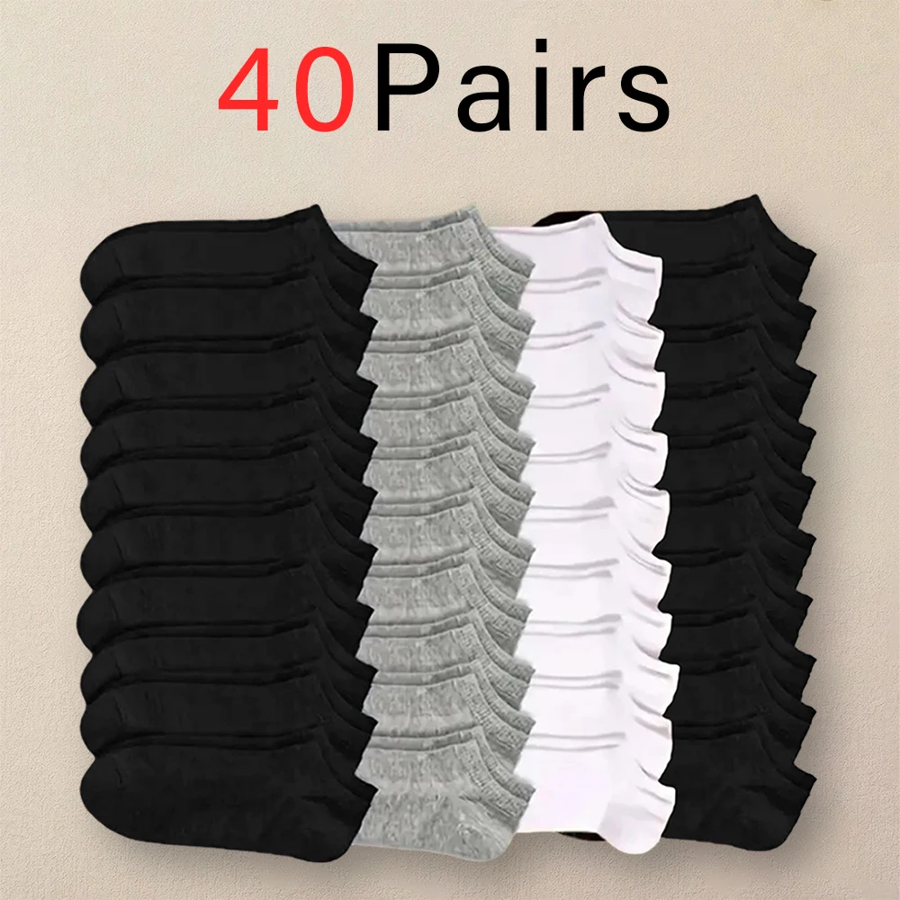 Skarpetki stopki męskie - zestaw 10, 20 lub 40 par 40 pairs