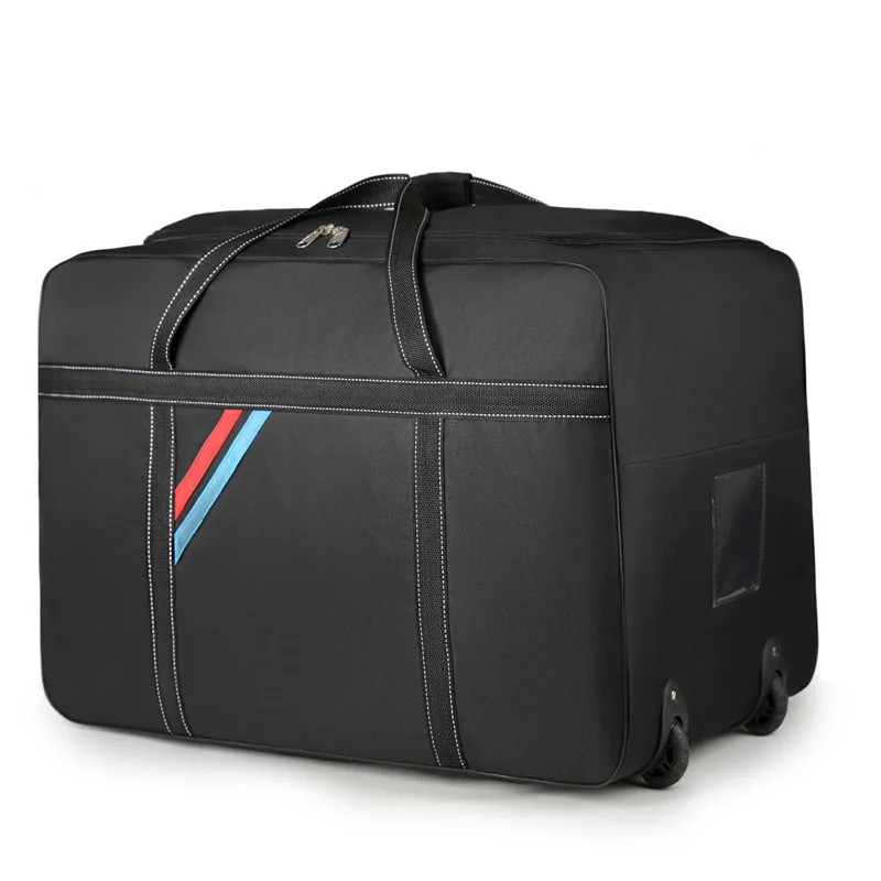 Składana torba podróżna na kółkach o dużej pojemności 180 l Black180l