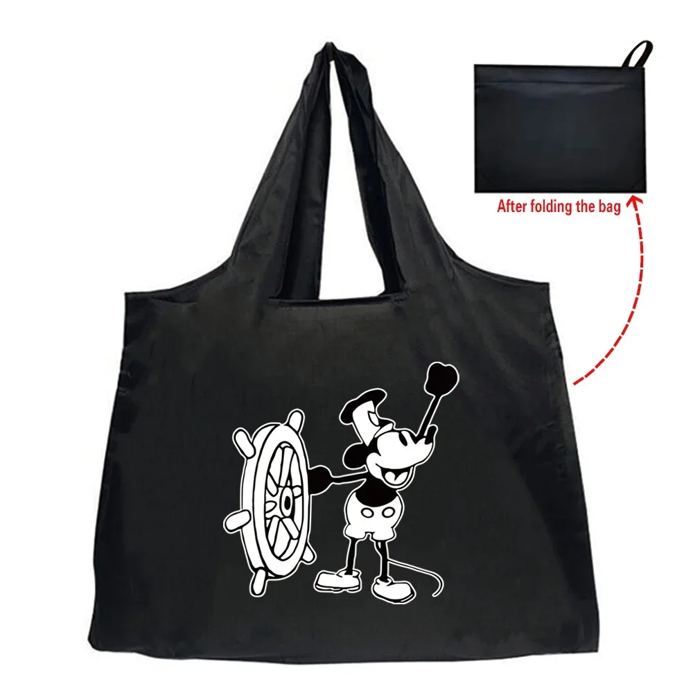 Składana torba na zakupy shopper z motywem Myszki Miki Mickey mouse02