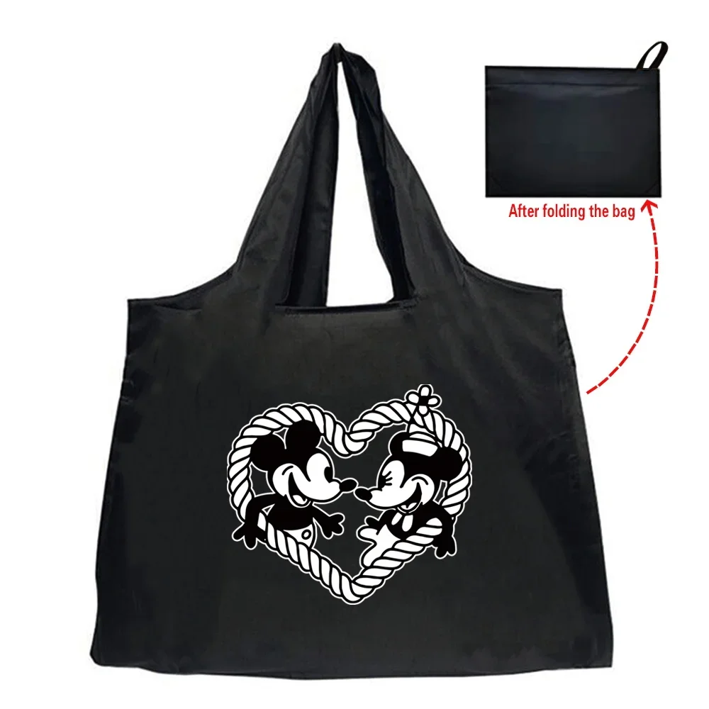 Składana torba na zakupy shopper z motywem Myszki Miki Mickey mouse04