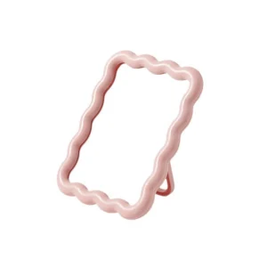 Składane lusterko do makijażu faliste przenośne Zielony