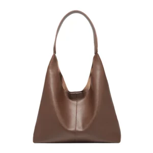 Skórzana torebka damska hobo na ramię FOXER 9136134f1q