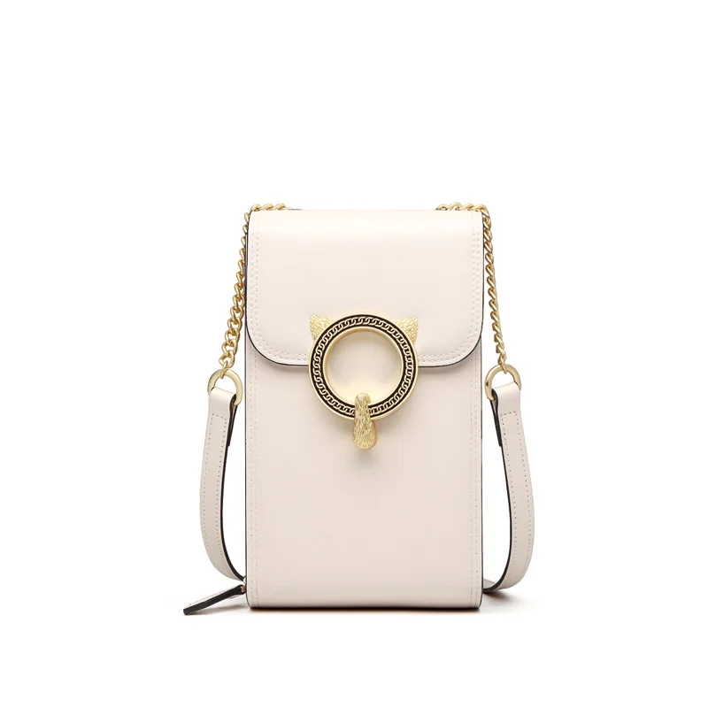 Skórzana torebka listonoszka FOXER mini crossbody 9130005f1d