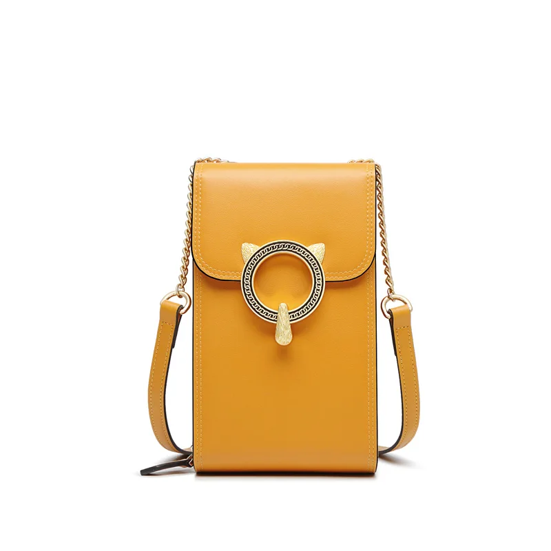 Skórzana torebka listonoszka FOXER mini crossbody 9130005f1e
