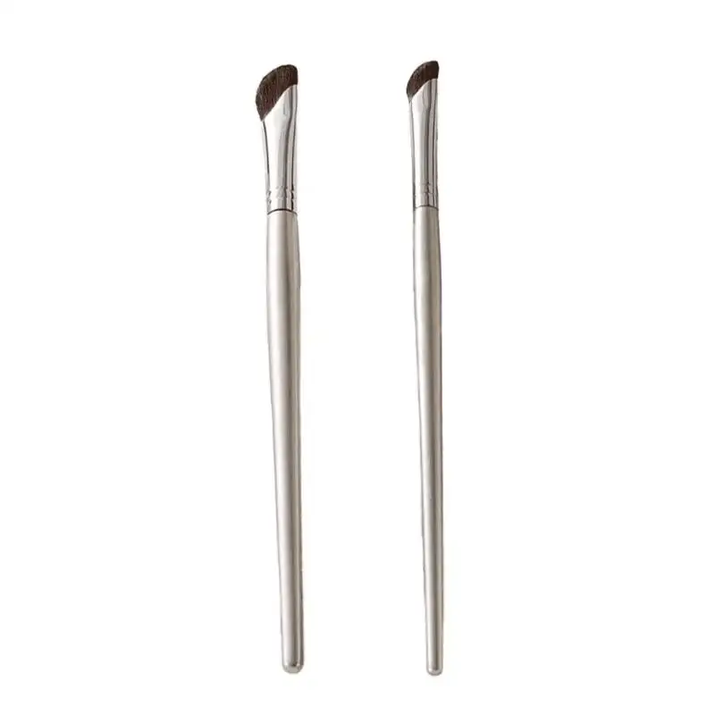 Skośny pędzel do konturowania nosa z naturalnego włosia 2PCS