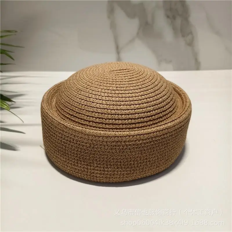 Słomkowy kapelusz bucket przeciwsłoneczny Khaki