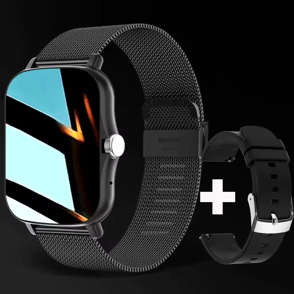 Smartwatch z ekranem 1,83 cala z pomiarem tętna i rozmowami Bluetooth Bk20milan