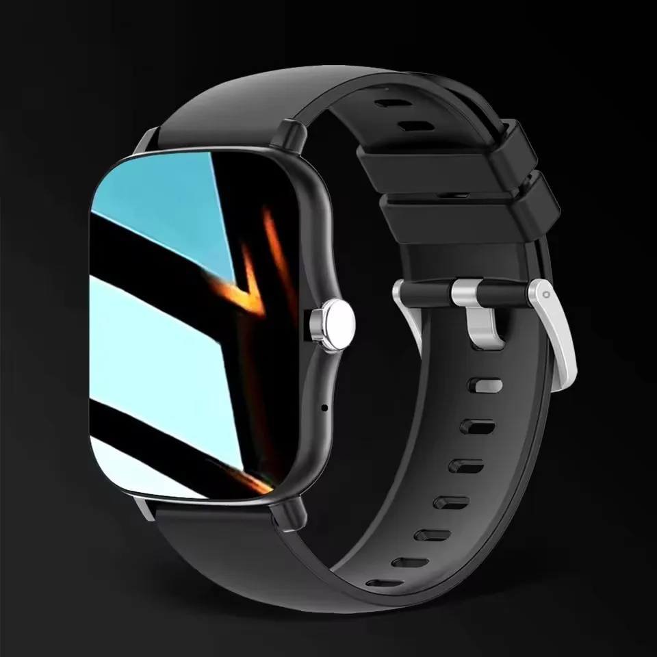 Smartwatch 1,83 cala z funkcją połączeń i pomiarem snu Czarny