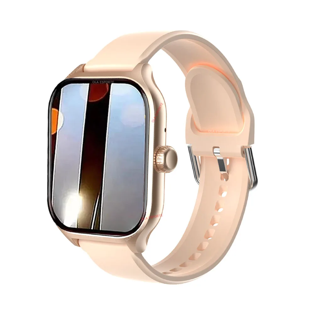 Smartwatch 2026 z Ekranem 2,01 Cala i Połączeniem Bluetooth Złoty