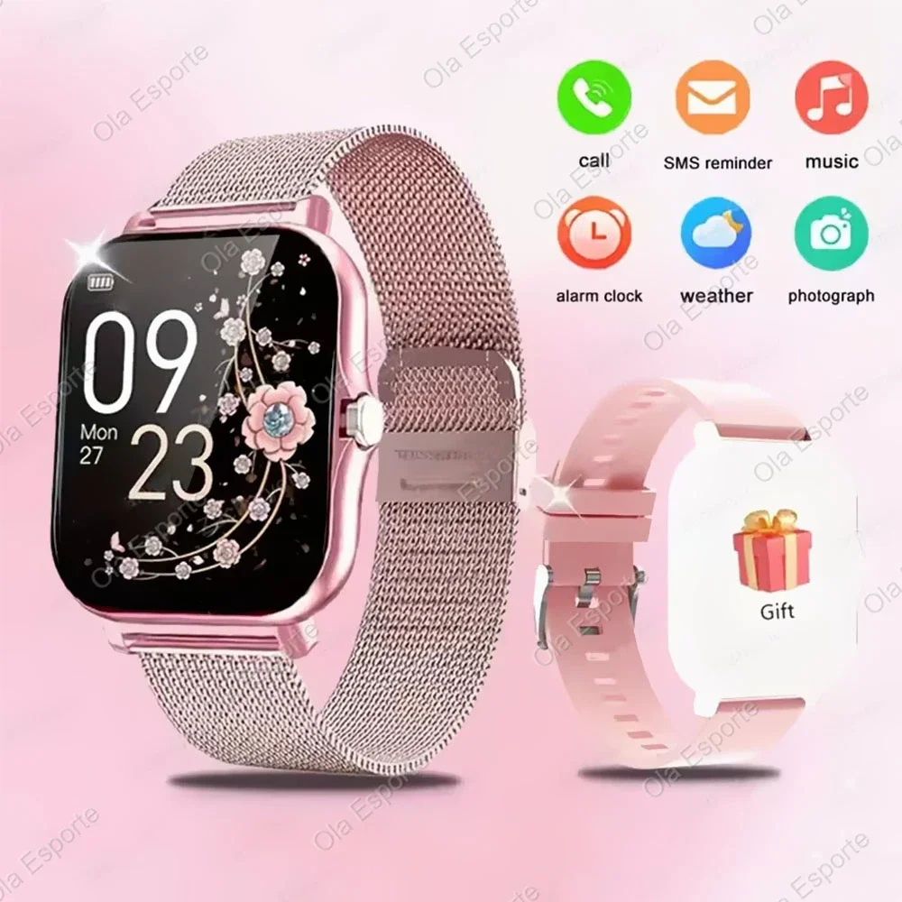Smartwatch z bezramkowym ekranem 2.01 i pomiarem tlenu we krwi Pk20milan