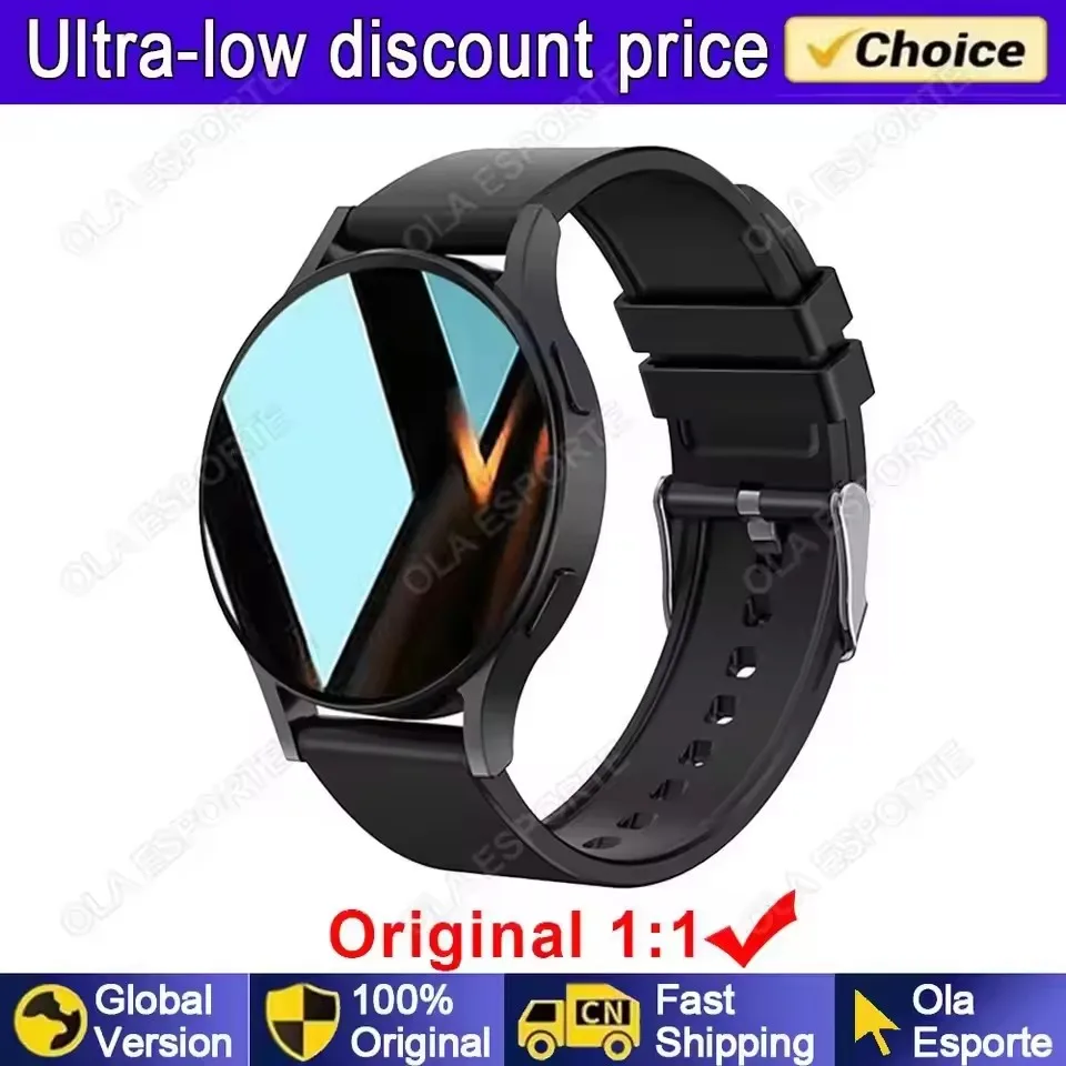 Smartwatch z funkcją rozmów Bluetooth i monitorem zdrowia Czarny