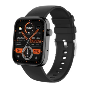 Smartwatch COLMI P71 z połączeniami głosowymi i asystentem Czarny
