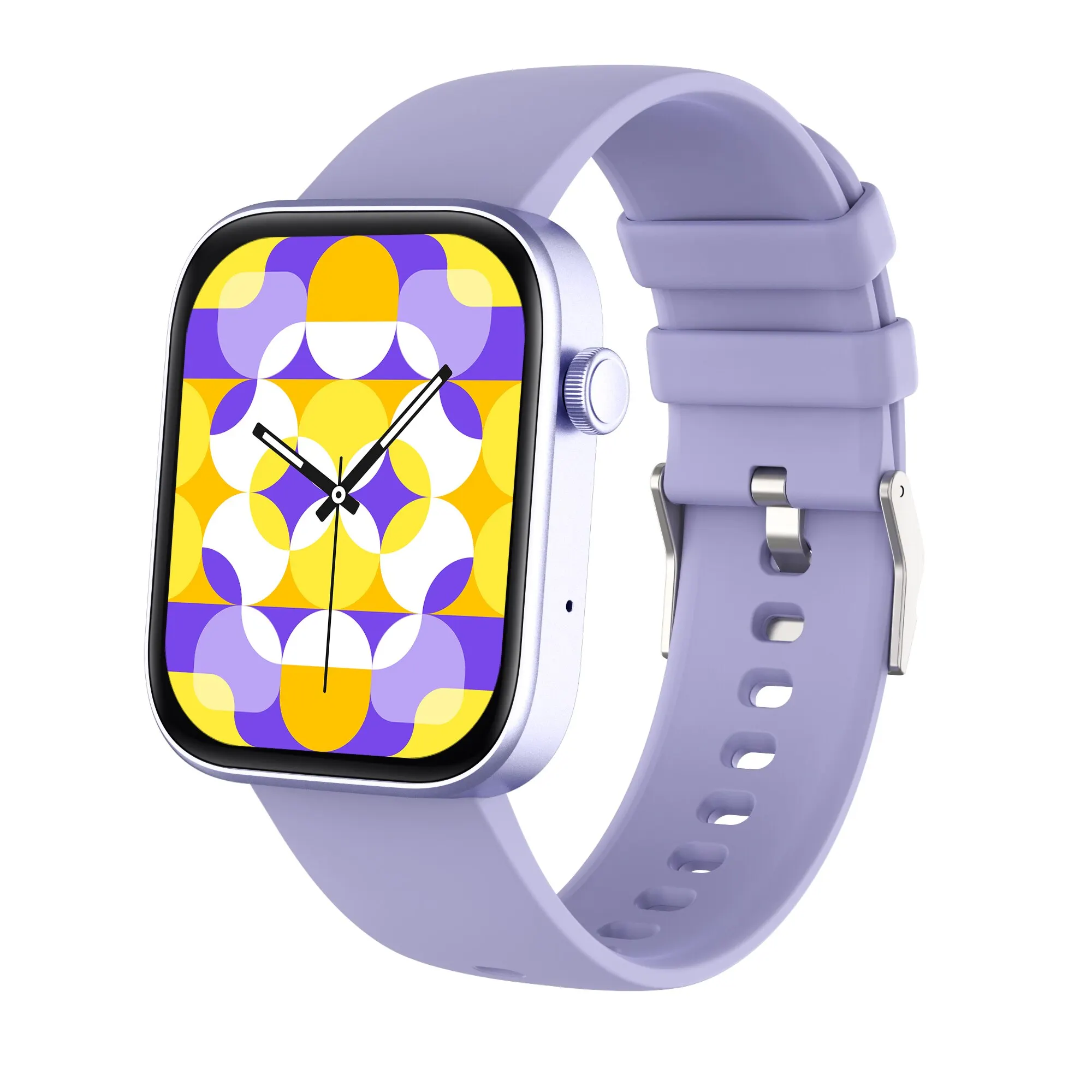 Smartwatch COLMI P71 z połączeniami głosowymi i asystentem Fioletowy