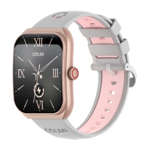 Smartwatch COLMI P86 AMOLED z funkcjami zdrowia Różowy