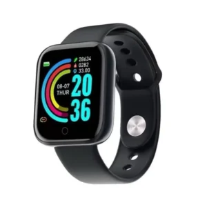 Smartwatch D20 sportowy z Bluetooth i monitorem aktywności Czarny