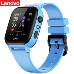 Smartwatch dla dzieci 4G z GPS, SOS i wideorozmową Lenovo Kids Niebieski