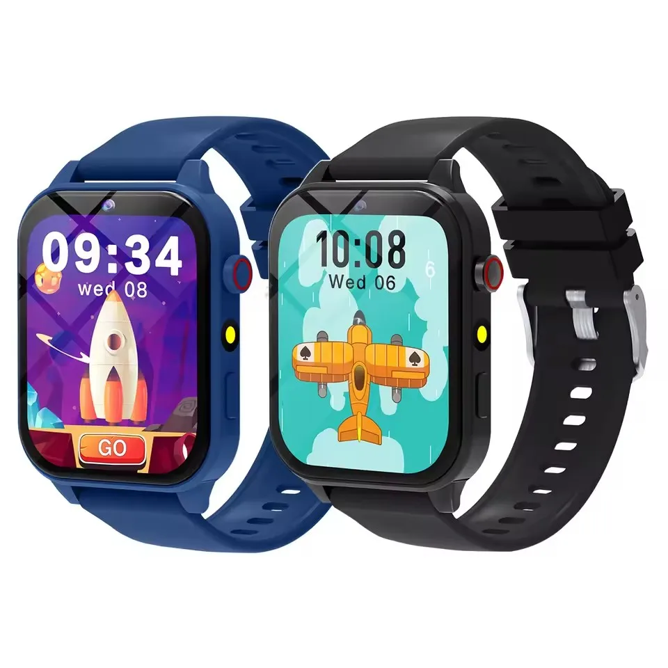 Smartwatch dla dzieci z aparatem, grami i latarką 1bk1bl