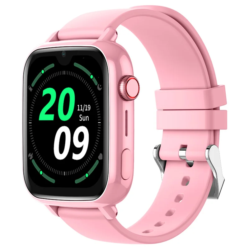 Smartwatch dla dziecka 4G z GPS i wideorozmowami Różowy