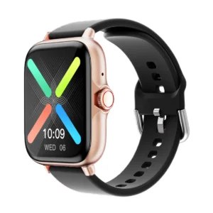 Smartwatch z ekranem 1,83 cala - rozmowy Bluetooth i monitorowanie snu Złoto