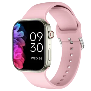 Smartwatch z ekranem HD 1,83" i pomiarem zdrowia Różowy